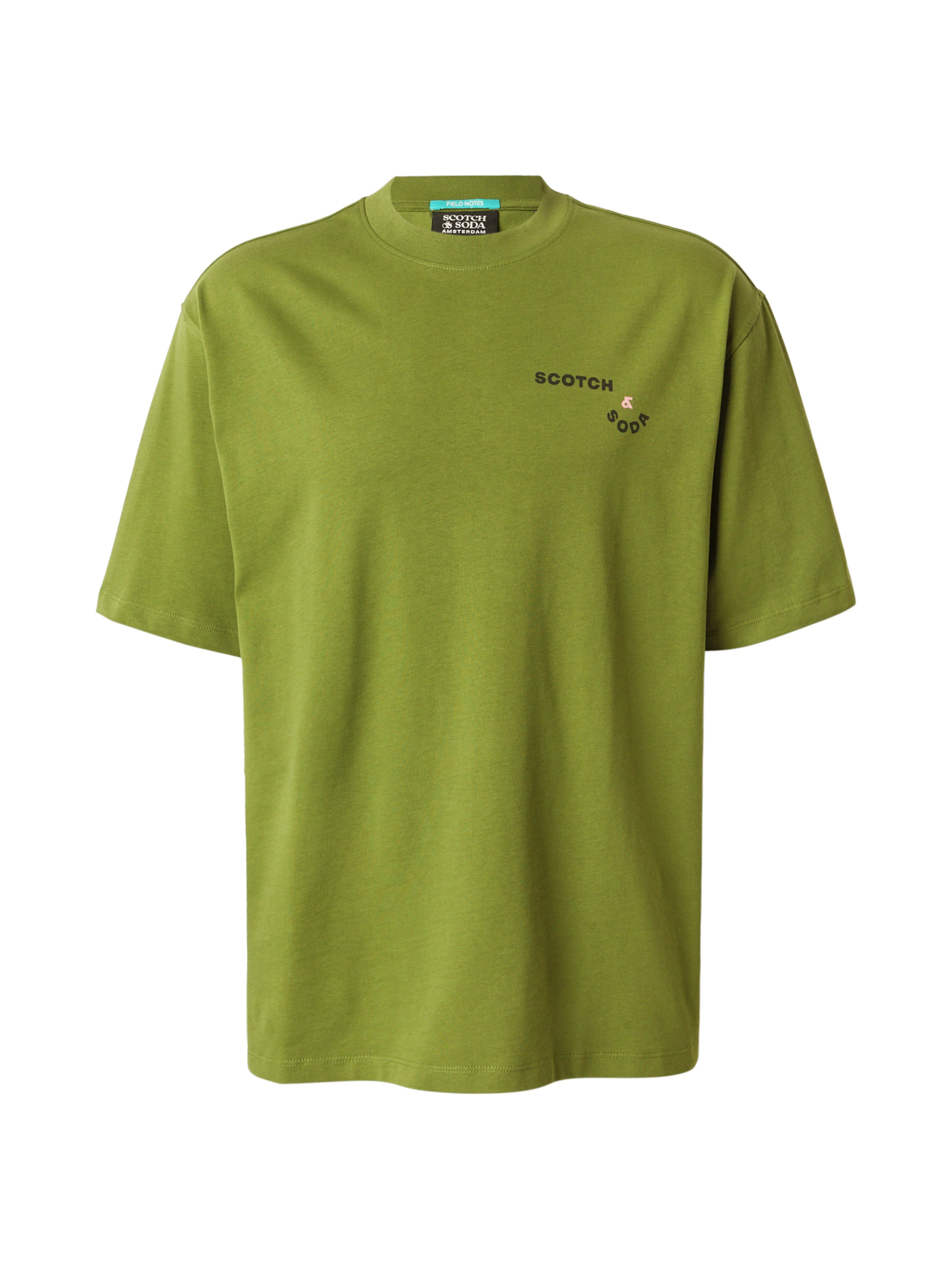 SCOTCH & SODA - Camisa em verde: frente