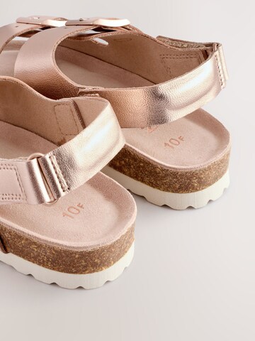 Next Sandals in Gold