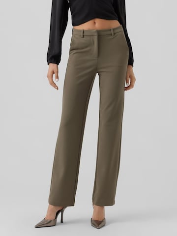 Regular Pantalon 'ZAMIRA' VERO MODA en gris : devant