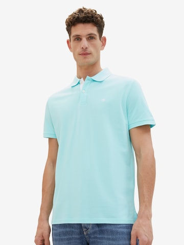 T-Shirt TOM TAILOR en bleu : devant