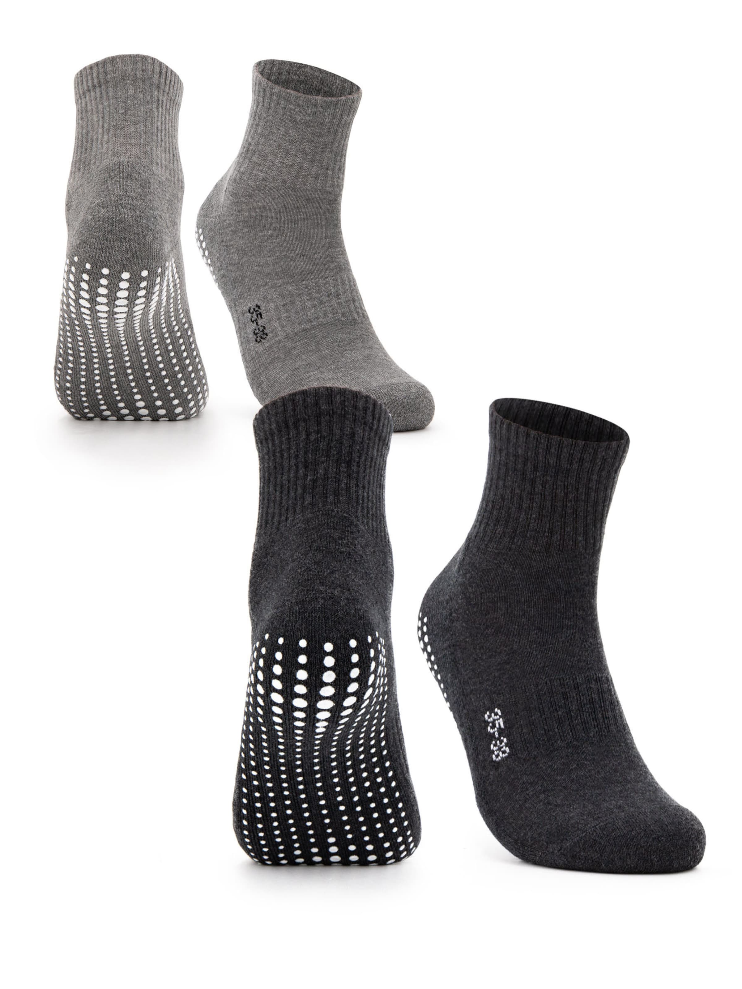Occulto - Calcetines 'Stopper Madeleine' en gris: frente