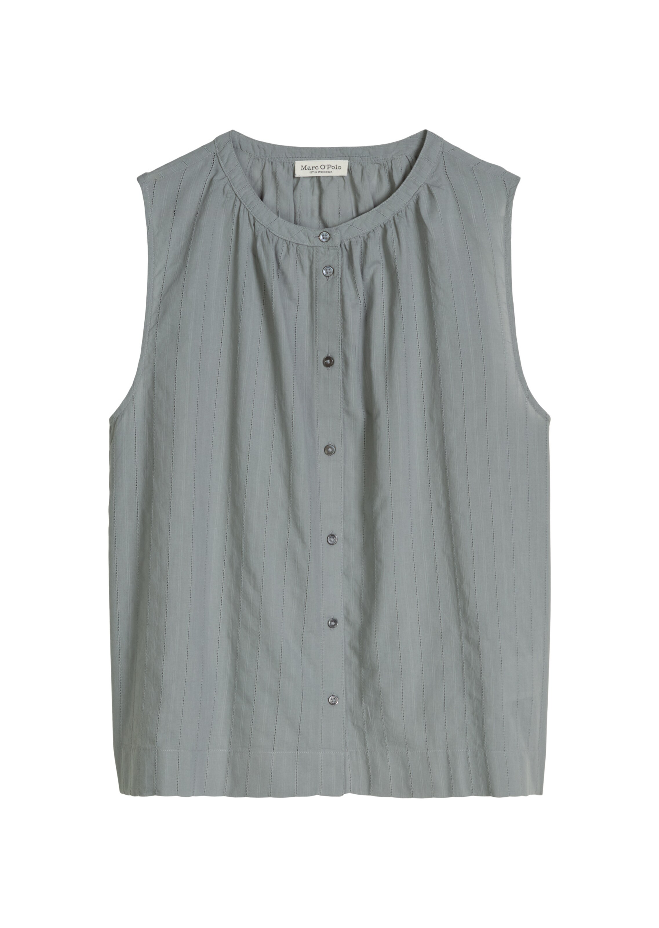 Marc O'Polo Bluse in Grau: Vorderseite