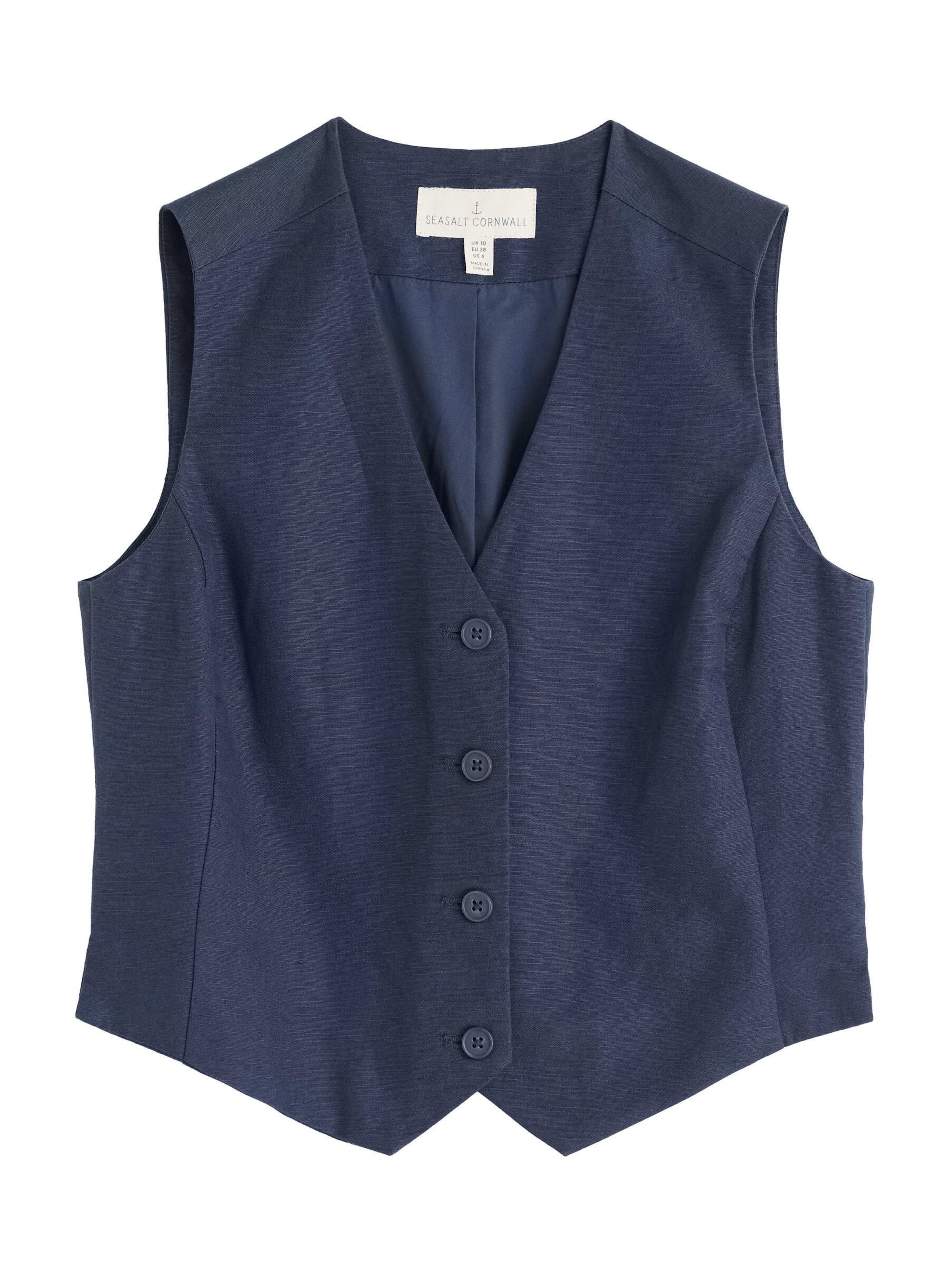 Seasalt Cornwall Vesta 'Erica' – modrá: přední strana