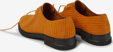 CAMPER Lace-Up Shoes 'Twins' in Orange