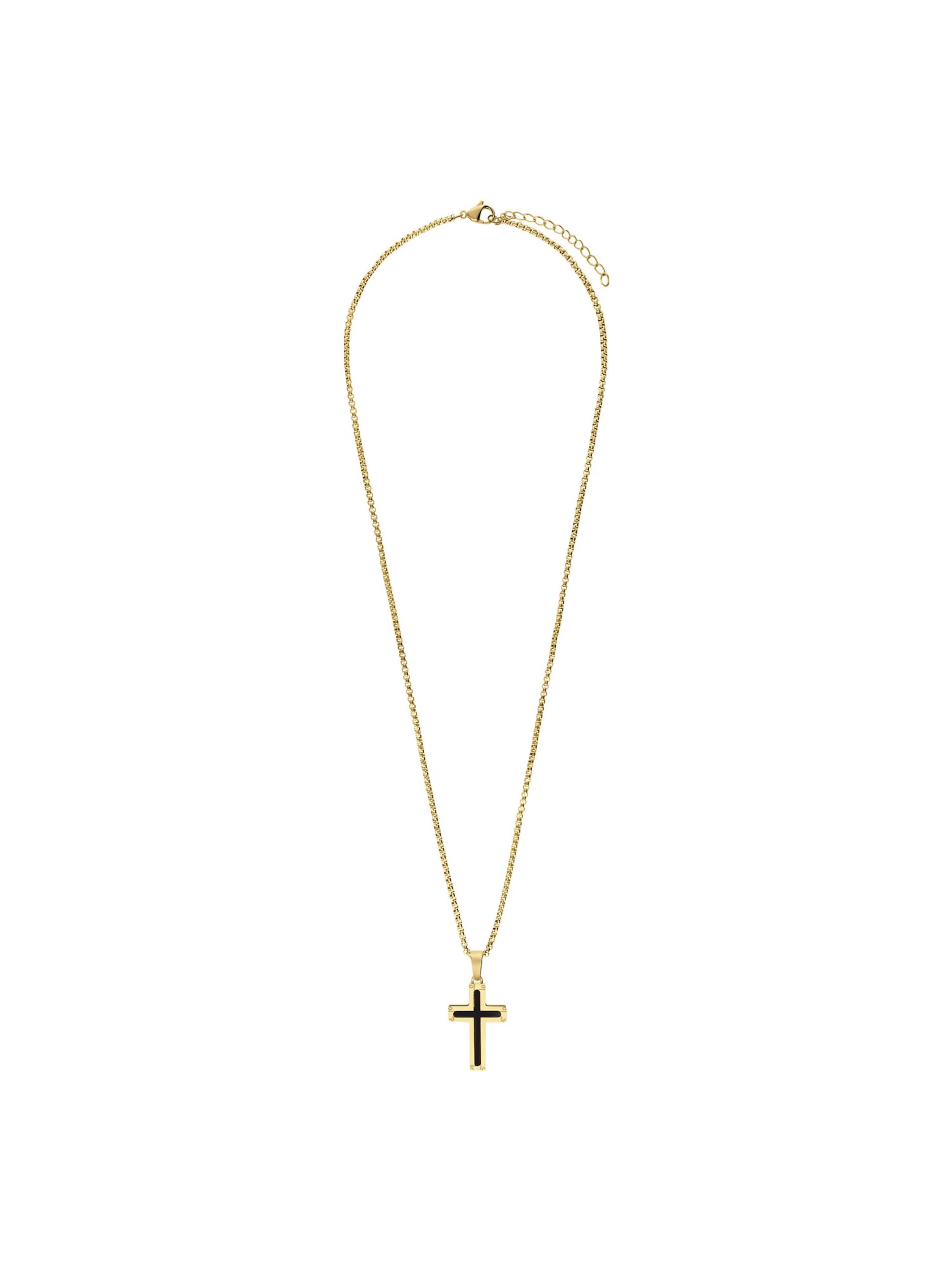 Lucardi Necklace 'High Class' in Gold: front
