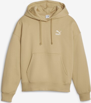 Sweat-shirt PUMA en beige : devant