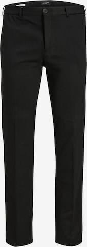 Coupe slim Pantalon chino 'Marco Phil' Jack & Jones Plus en noir : devant