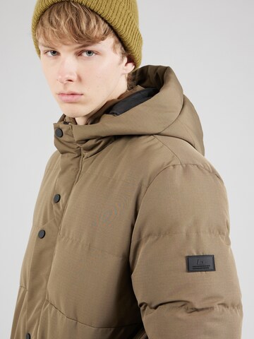 BLEND Winter Jacket in Brown