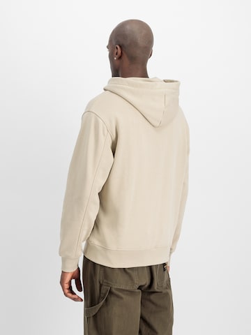 ALPHA INDUSTRIES - Pullover 'Studio Edition' em bege