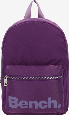 BENCH Backpack in Purple: front