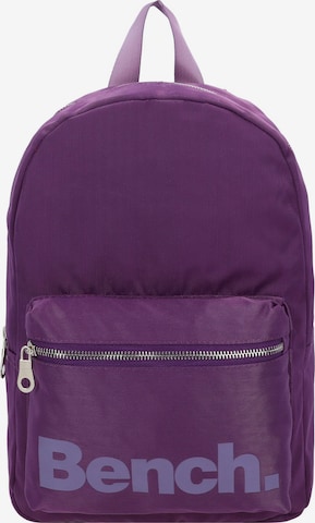 BENCH Backpack in Purple: front