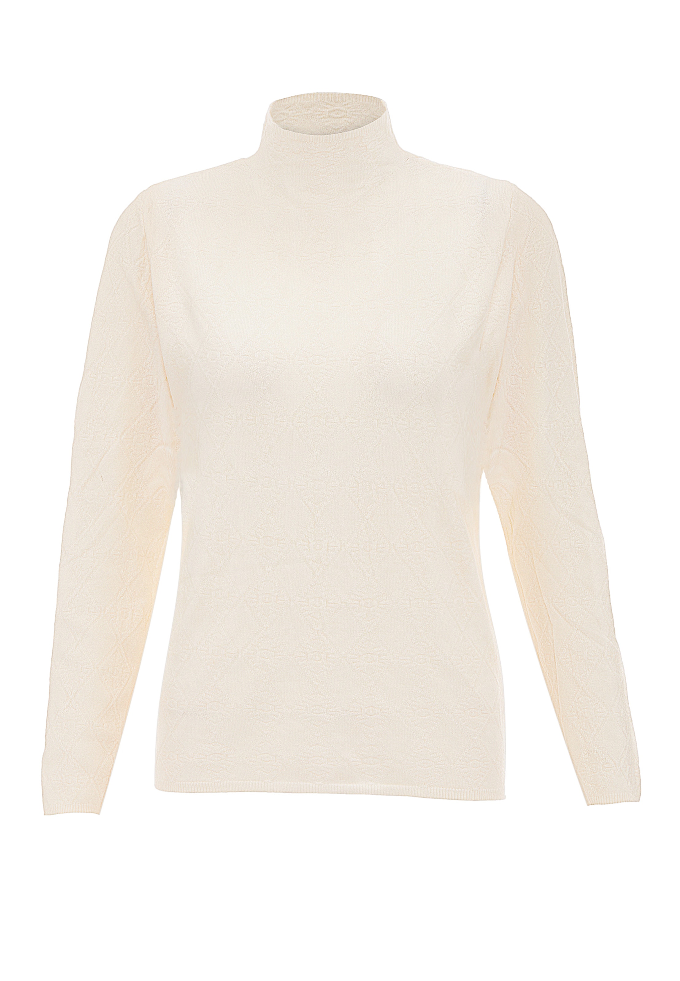 LEOMIA Sweater in White: front