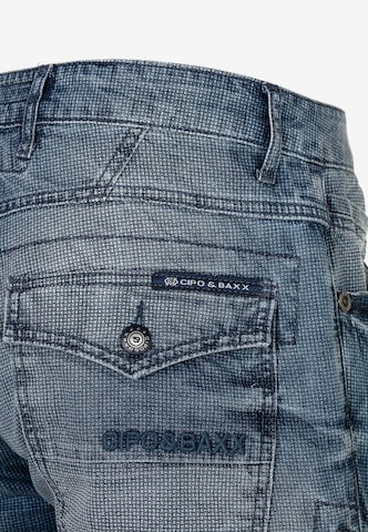 CIPO & BAXX Regular Cargojeans in Blauw