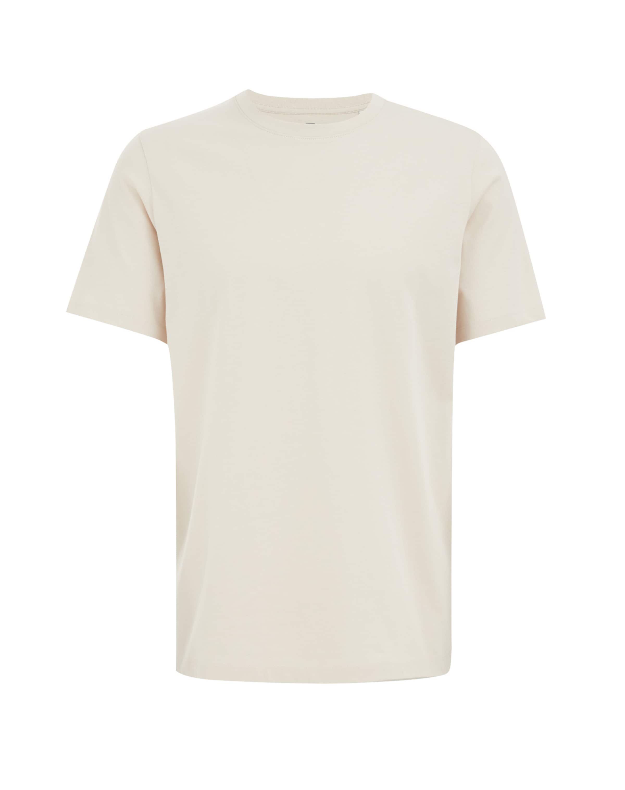 WE Fashion Футболка в Бежевый: спереди