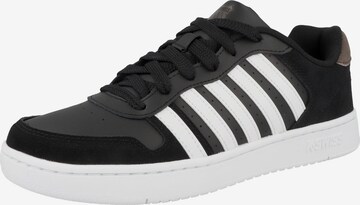 K-SWISS Sneakers laag 'Court Palisades' in Zwart: voorkant