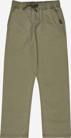 Pantalon 'Taxer' QUIKSILVER en vert : devant