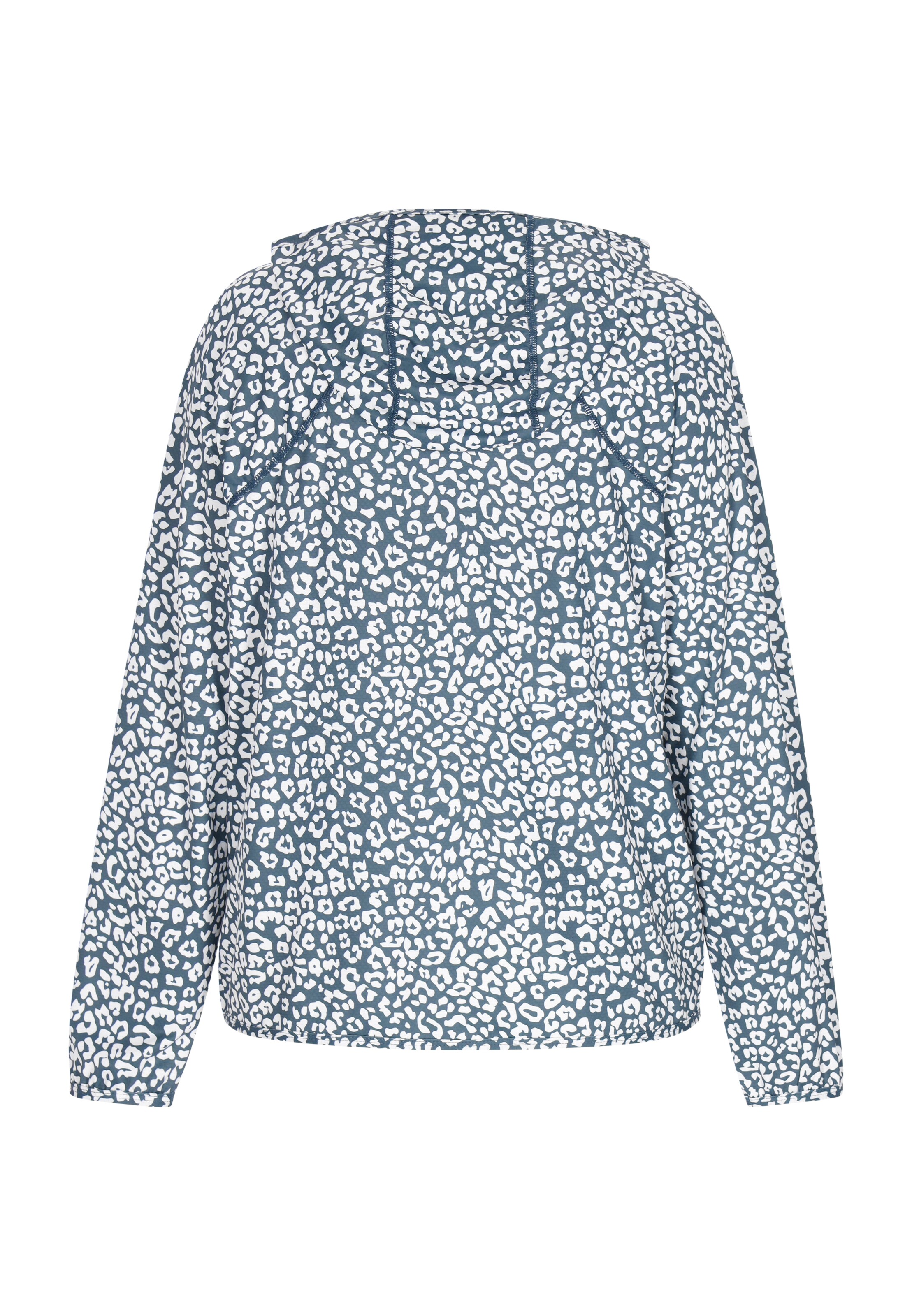 Veste mi-saison swirly en vert