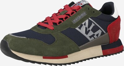 NAPAPIJRI Sneakers 'VIRTUS' in Dark blue / Grey / Dark green / Red, Item view