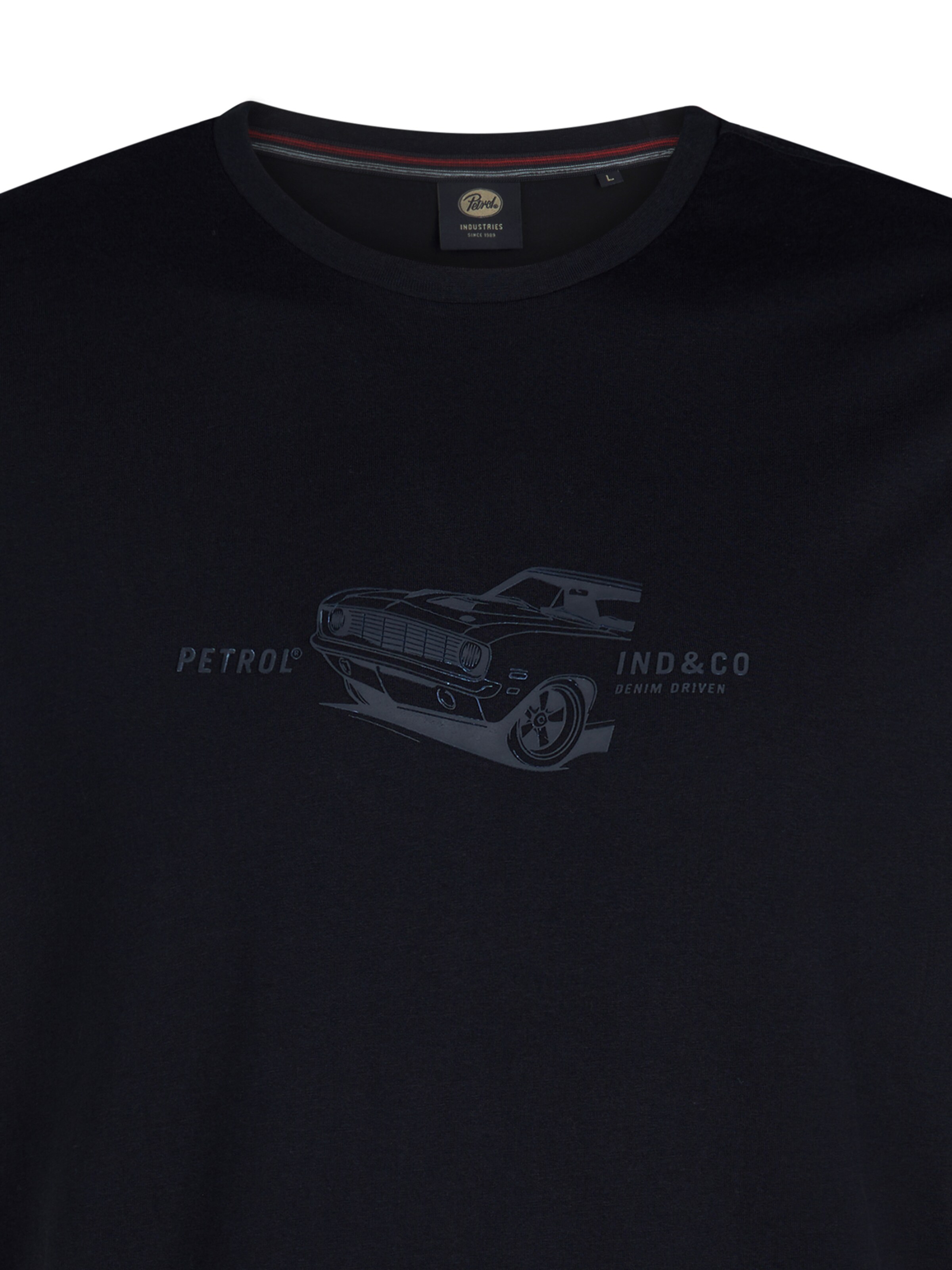 Petrol Industries Póló 'Devils Tower' - fekete