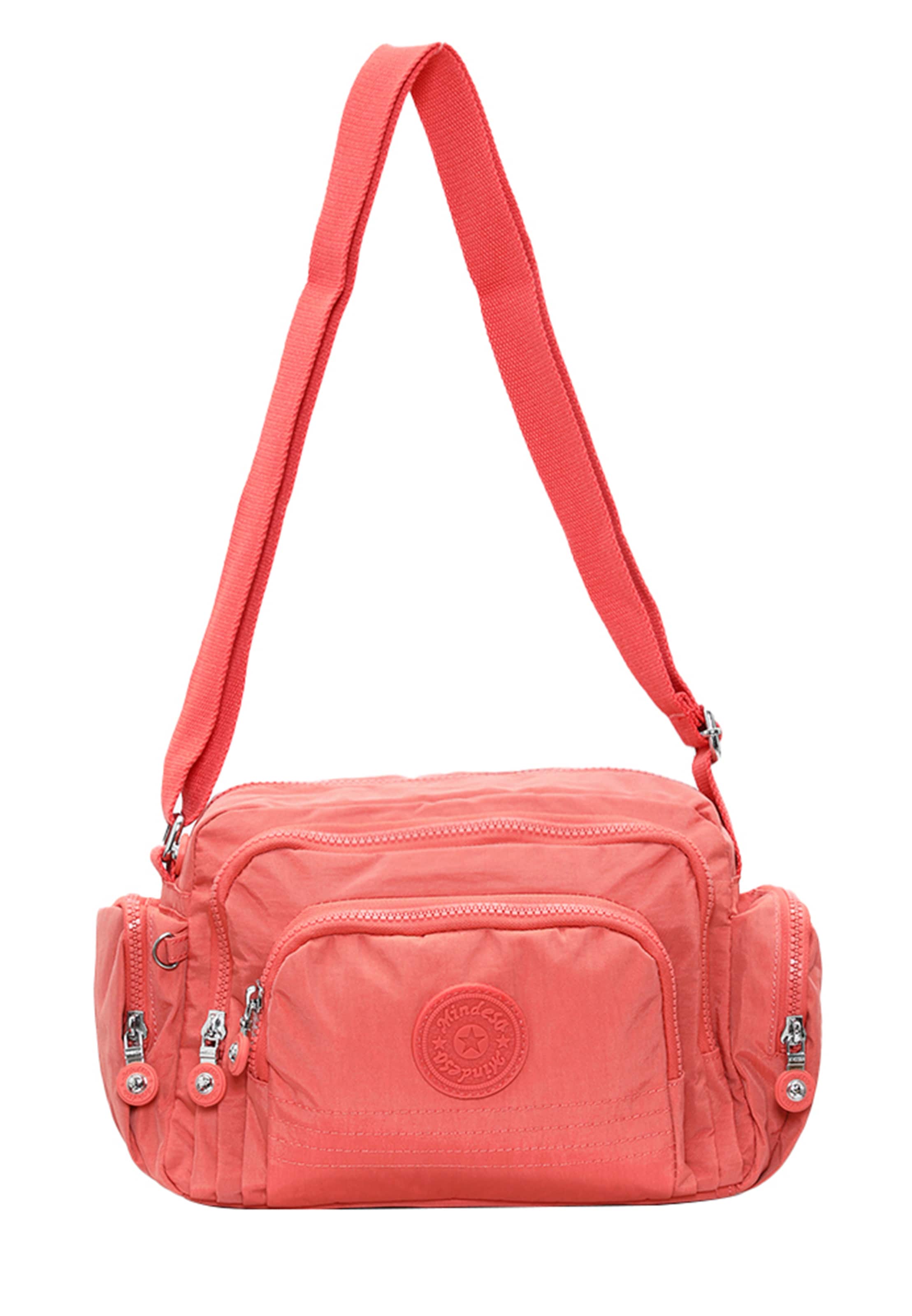 Mindesa - Mala de ombro em laranja: frente