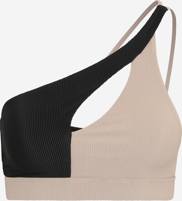 Onzie Bustier Sports-BH 'Sutra' i sort: forside