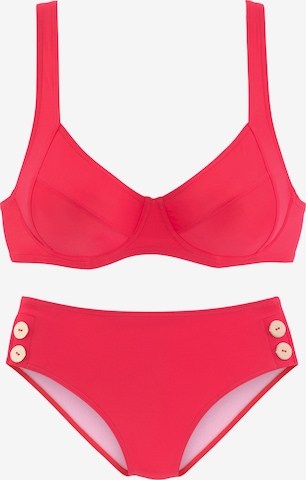 VIVANCE Bikini värissä vaaleanpunainen: edessä