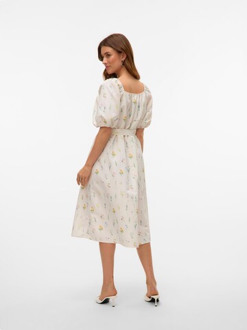 VERO MODA Kjole 'VMNicola' i hvid