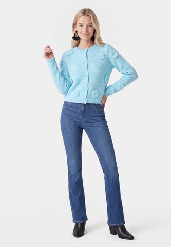 IZIA Knit Cardigan in Blue