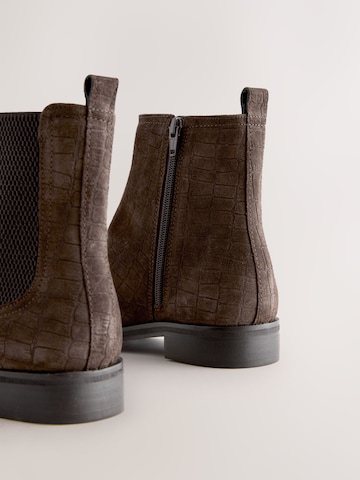 Next Enkellaarsjes 'Forever Comfort' in Bruin