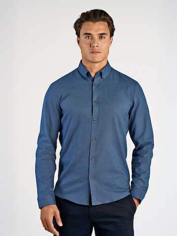 Regular fit Camicia di Lindbergh in blu