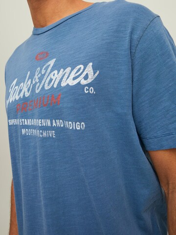 JACK & JONES T-Shirt 'CARLYLE' in Blau