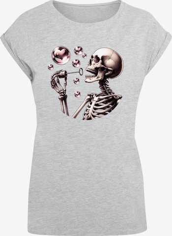 T-shirt F4NT4STIC en gris : devant