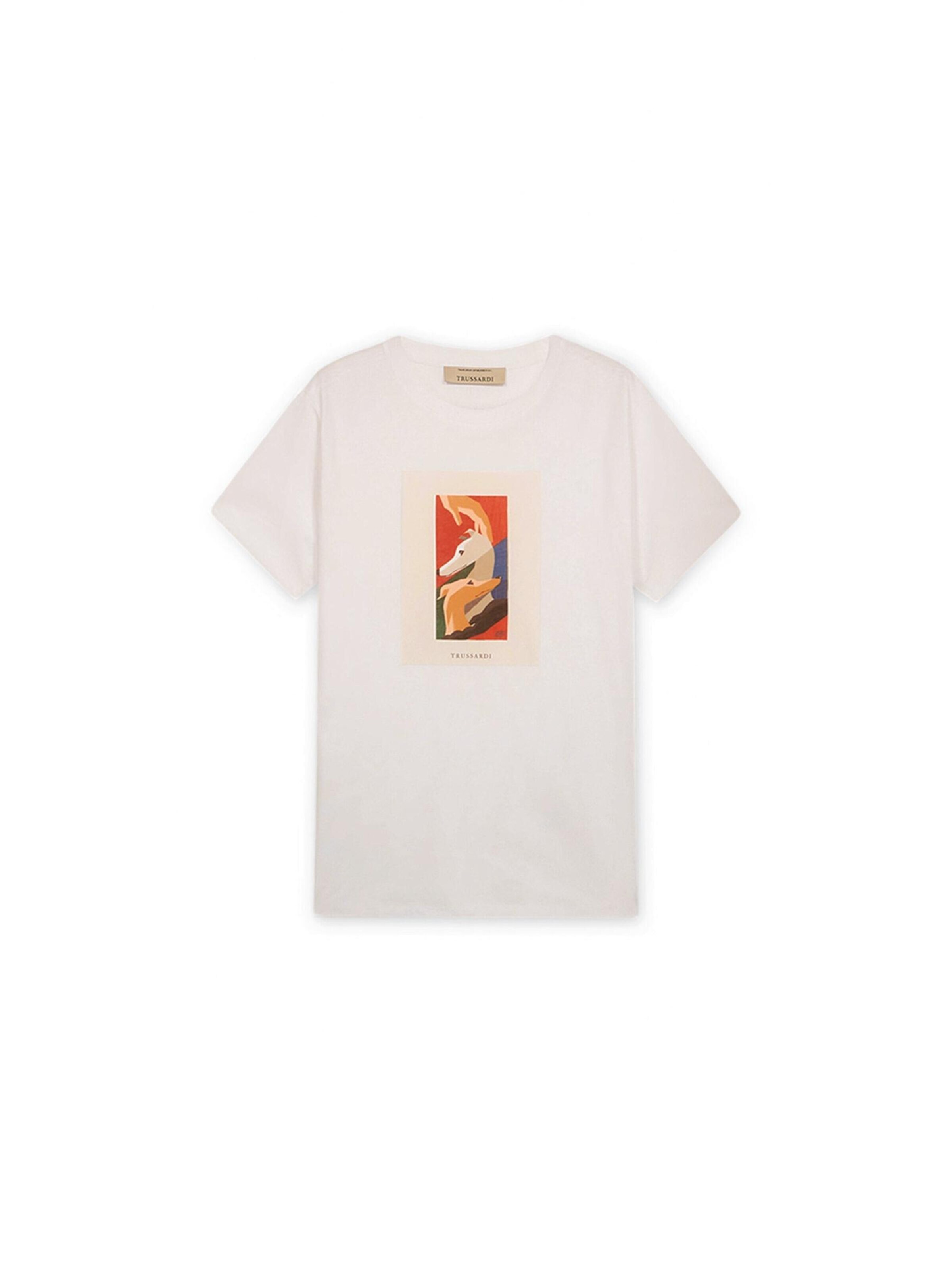 Trussardi Shirt in White: front