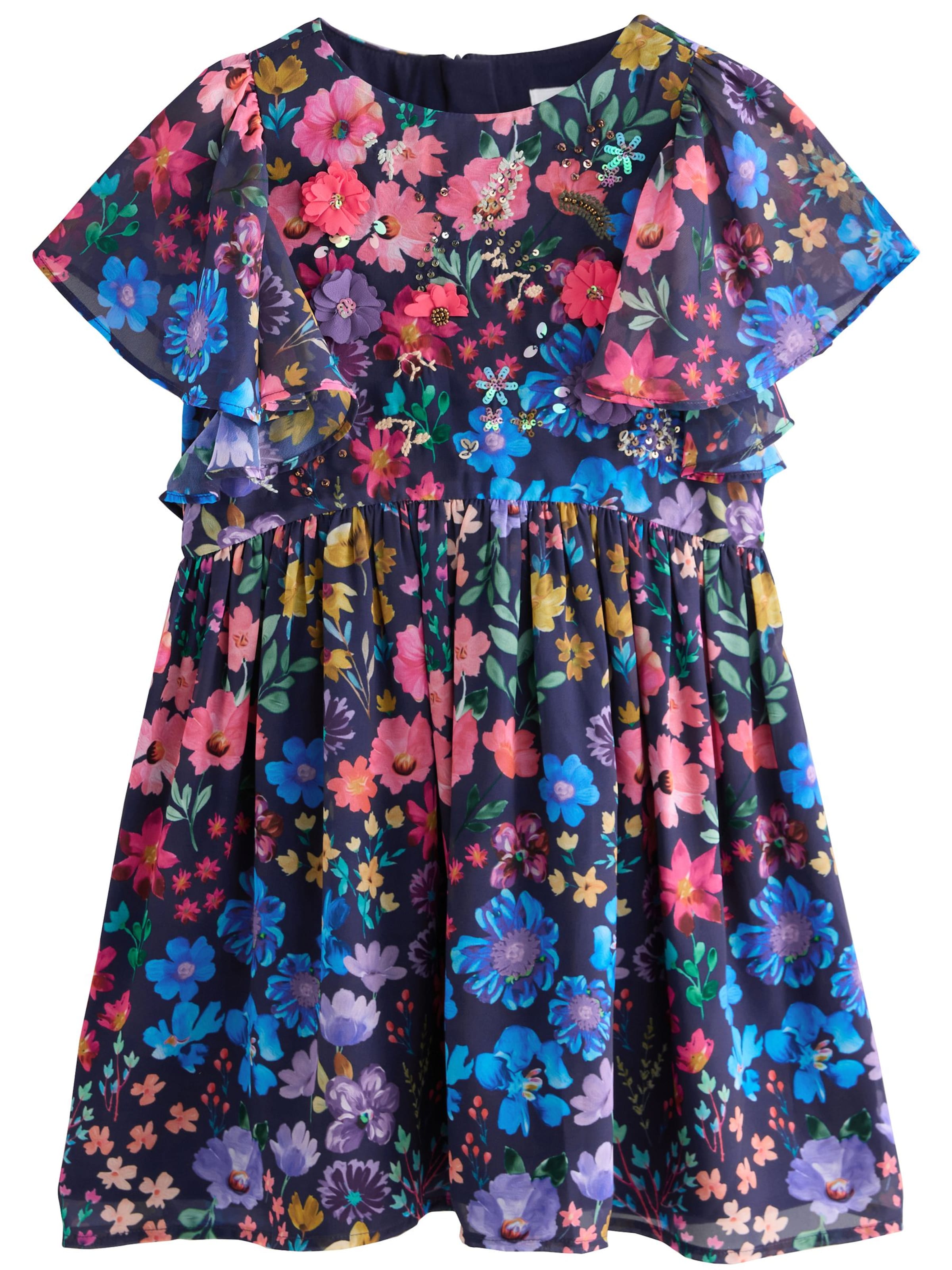 Next Klänning i blå: framsida