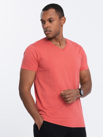 Ombre T-Shirt in Pink: Vorderseite