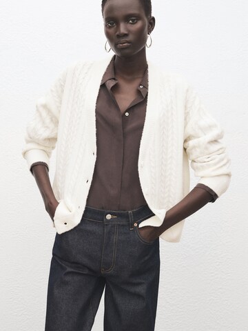 Cardigan 'Talcore' MANGO en beige : devant