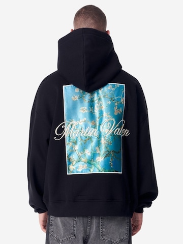 MARTIN VALEN Sports sweatshirt in Black