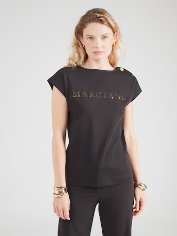 T-shirt 'NEW LYRIS' GUESS by Marciano en noir : devant