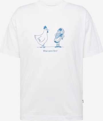 new balance Shirt 'Sport Essentials Chicken' in Wit: voorkant