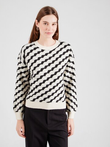 VERO MODA Свитер в Бежевый: спереди