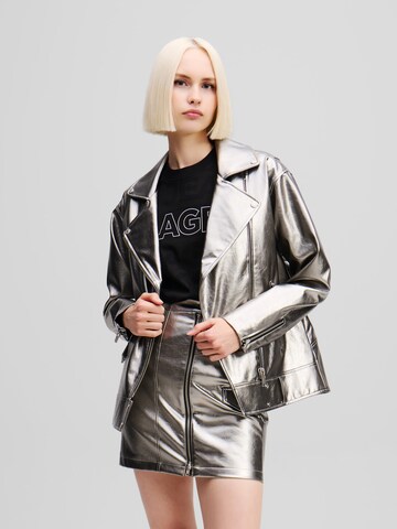 Veste mi-saison KARL LAGERFELD JEANS en gris : devant