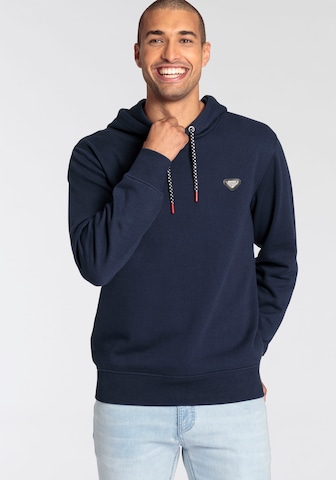 BRUNO BANANI Sweatshirt in Blau: Vorderseite