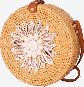 Gave Lux Crossbody Bag in Brown: front