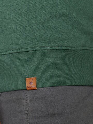 GREENBOMB Sweatshirt 'Animal Raccoon City' in Green