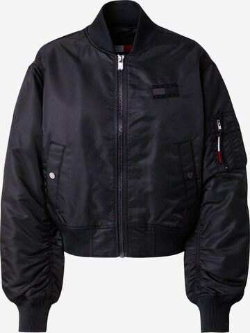 Tommy Jeans Jacke in Schwarz: predná strana