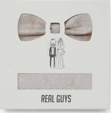 Real Guys Bow tie in Beige: front