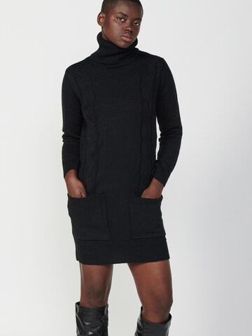 Abito in maglia di KOROSHI in nero