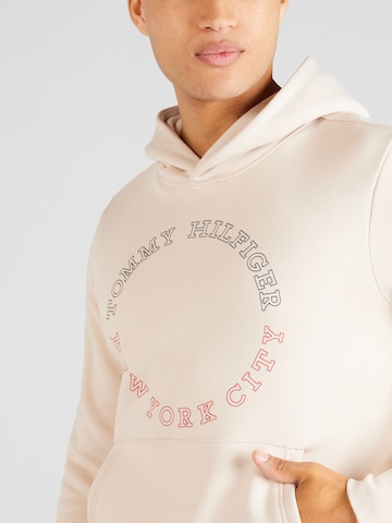 Sweat-shirt TOMMY HILFIGER en beige