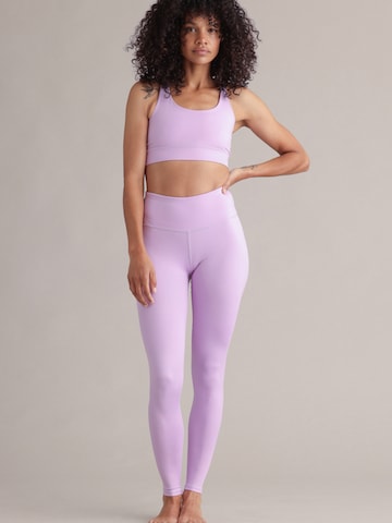 Hey Honey Leggings 'Unicolor' in Lila: Vorderseite