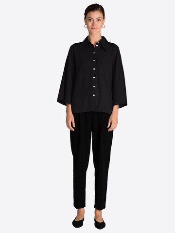 Jascha Stockholm Bluse ' Air ' in Schwarz